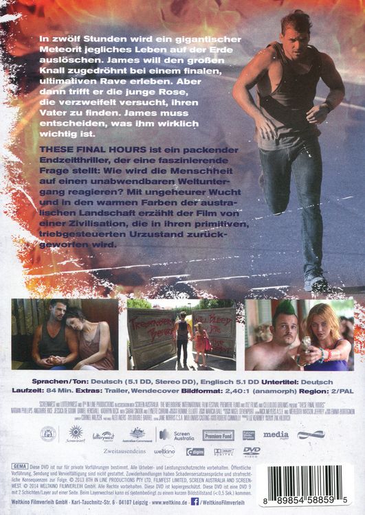 Produktbild: These Final Hours