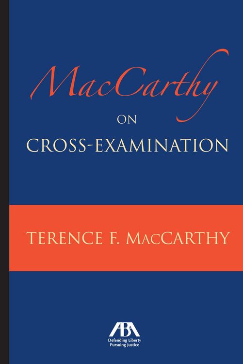 Produktbild: MacCarthy on Cross-Examination