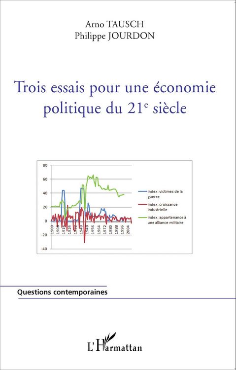 Produktbild: Trois essais pour une &eacute;conomie politique du 21e si&egrave;cle
