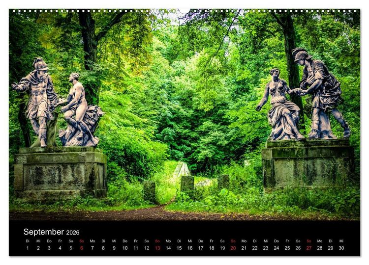 Produktbild: Dessau - Kulturlandschaft (Wandkalender 2026 DIN A2 quer), CALVENDO Monatskalender
