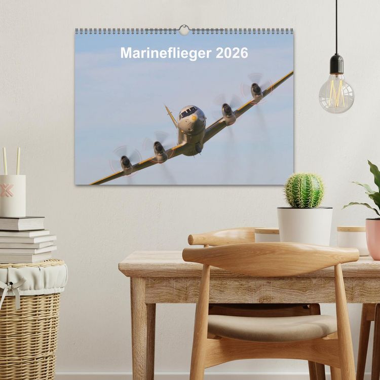 Produktbild: Marineflieger 2026 (Wandkalender 2026 DIN A3 quer), CALVENDO Monatskalender