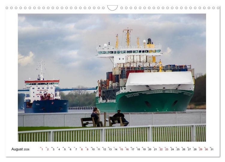 Produktbild: Zwischen Hochdonn & Brunsb&uuml;ttel: P&ouml;tte gucken am Kanal (Wandkalender 2026 DIN A3 quer), CALVENDO Monatskalender