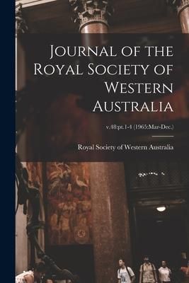 Produktbild: Journal of the Royal Society of Western Australia; v.48: pt.1-4 (1965: Mar-Dec.)