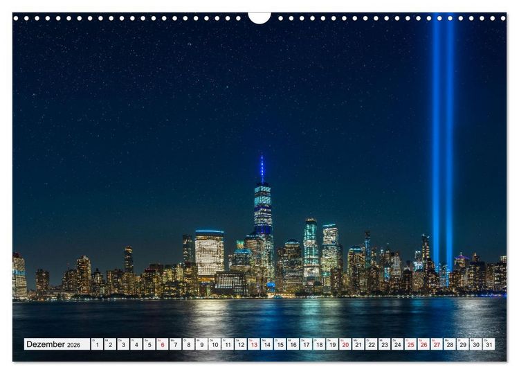 Produktbild: New York City - der besondere Blick auf Big Apple (Wandkalender 2026 DIN A3 quer), CALVENDO Monatskalender