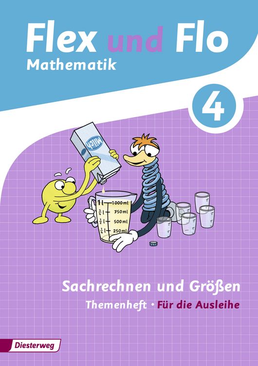 Produktbild: Flex und Flo 4. Themenheft Sachrechnen und Gr&ouml;&szlig;en 4: F&uuml;r die Ausleihe