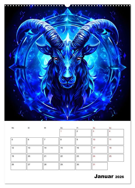 Produktbild: Die Konstellationen der Sterne (hochwertiger Premium Wandkalender 2026 DIN A2 hoch), Kunstdruck in Hochglanz
