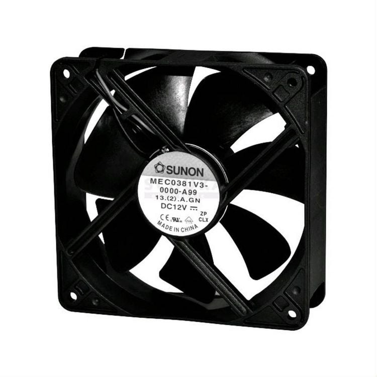 Produktbild: Sunon MEC0382V1-A99 Axiall&uuml;fter 24 V/DC 234.4 m&sup3;/h (L x B x H) 120 x 120 x 38mm