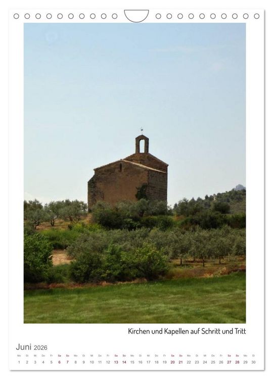 Produktbild: Buen Camino - Unterwegs auf dem Jakobsweg (Wandkalender 2026 DIN A4 hoch), CALVENDO Monatskalender