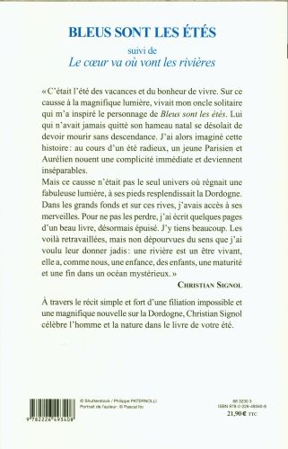 Produktbild: Bleus sont les &eacute;t&eacute;s. Suivi de Le coeur va o&ugrave; vont les rivi&egrave;res
