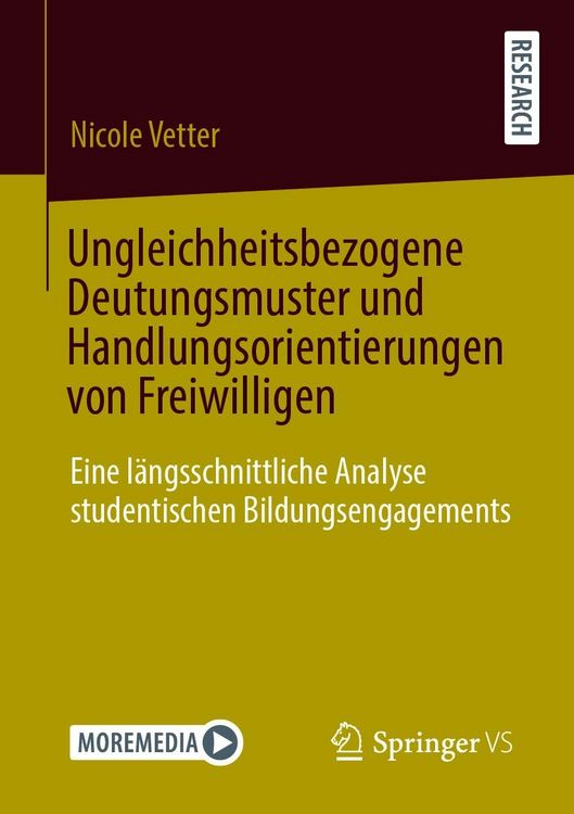 Produktbild: Ungleichheitsbezogene Deutungsmuster und Handlungsorientierungen von Freiwilligen