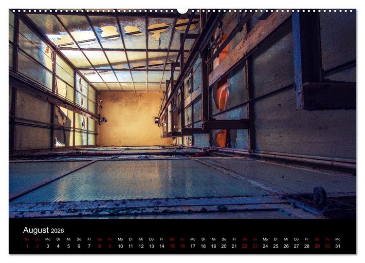 Produktbild: Welt der Aufz&uuml;ge (hochwertiger Premium Wandkalender 2026 DIN A2 quer), Kunstdruck in Hochglanz