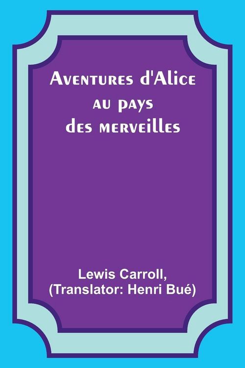 Produktbild: Aventures d'Alice au pays des merveilles
