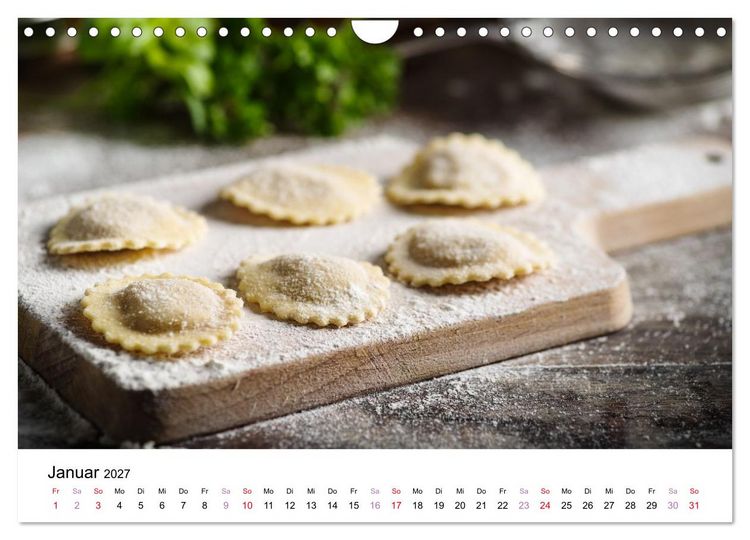 Produktbild: Zwischen Herd und Herz - Stimmungsvolle K&uuml;chenmomente f&uuml;r das ganze Jahr (Wandkalender 2027 DIN A4 quer), CALVENDO Monatskalender