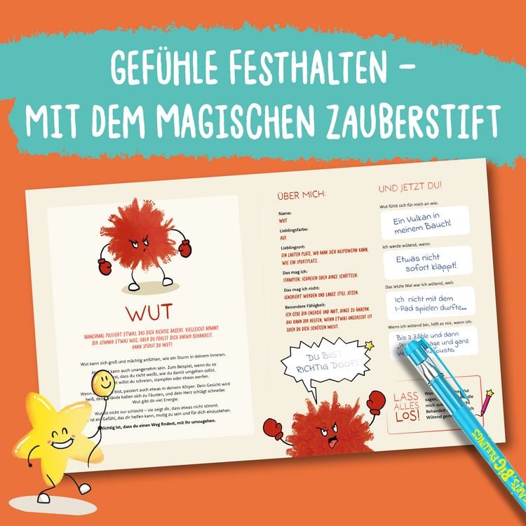 Produktbild: Little Hearts - Big Feelings - Mein Gef&uuml;hle-Journal