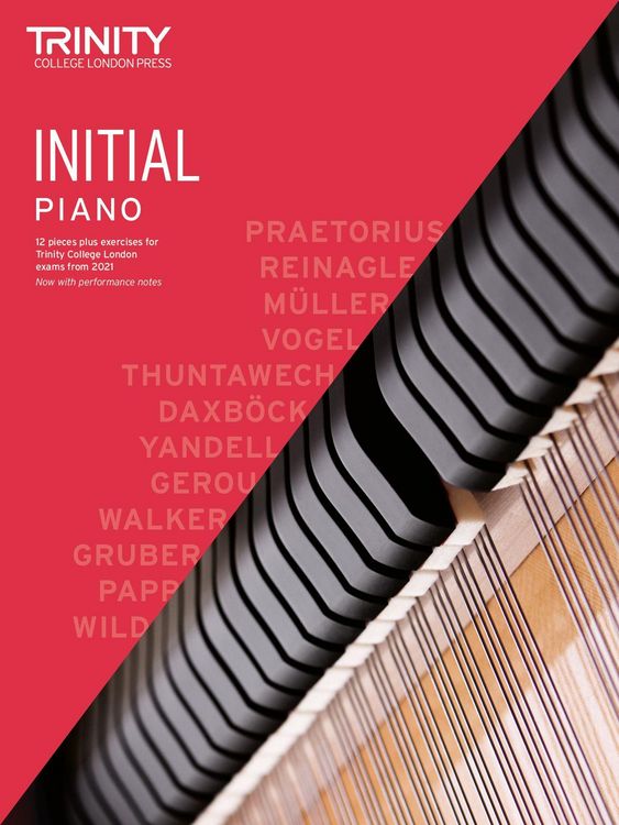 Produktbild: Trinity College London Piano Exam Pieces Plus Exercises From 2021: Initial