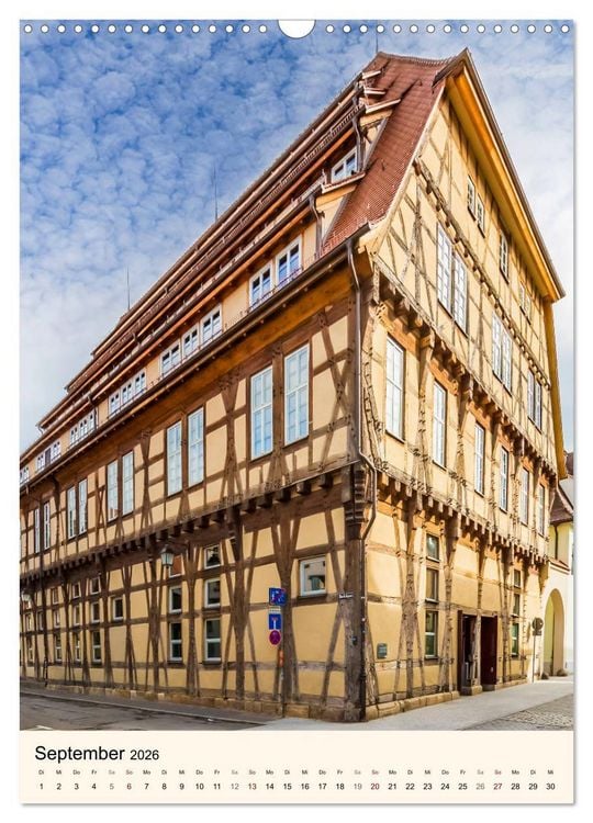 Produktbild: T&Uuml;BINGEN UND BLAUBEUREN Historische Schw&auml;bische Alb (Wandkalender 2026 DIN A3 hoch), CALVENDO Monatskalender
