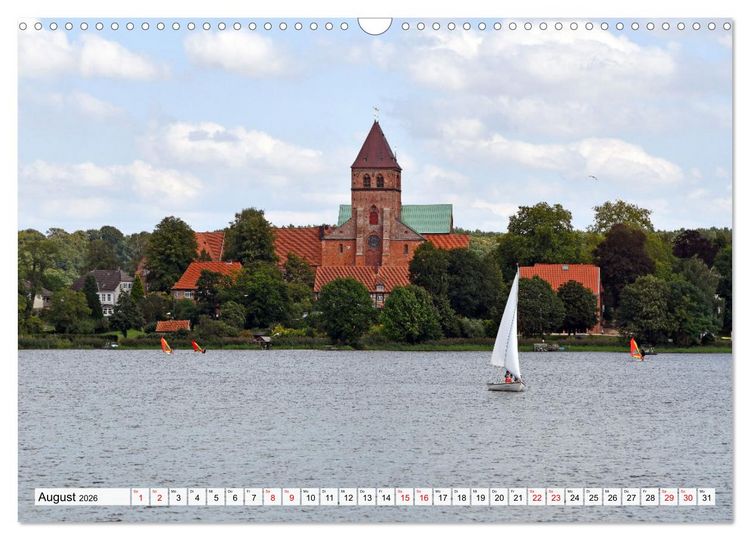 Produktbild: RATZEBURG und M&Ouml;LLN (Wandkalender 2026 DIN A3 quer), CALVENDO Monatskalender