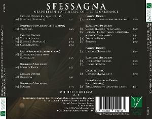 Produktbild: Sfessagna-Neapolitan Music of The Renaissance