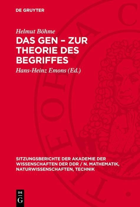 Produktbild: Das Gen - Zur Theorie des Begriffes