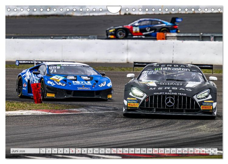 Produktbild: Schwaben Pfeile - STARS beim GT MASTERS (Wandkalender 2026 DIN A4 quer), CALVENDO Monatskalender