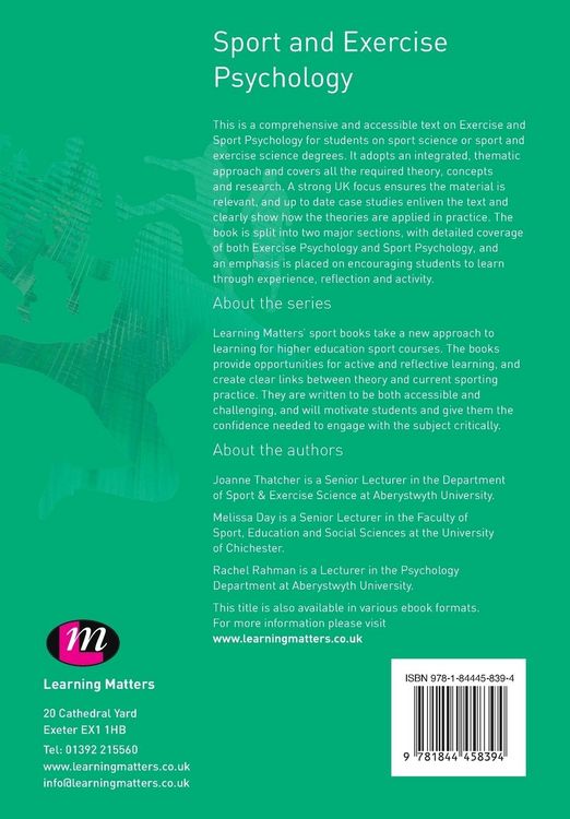 Produktbild: Sport and Exercise Psychology