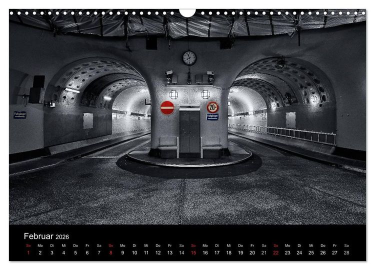 Produktbild: Hamburgs N&auml;chte (Wandkalender 2026 DIN A3 quer), CALVENDO Monatskalender