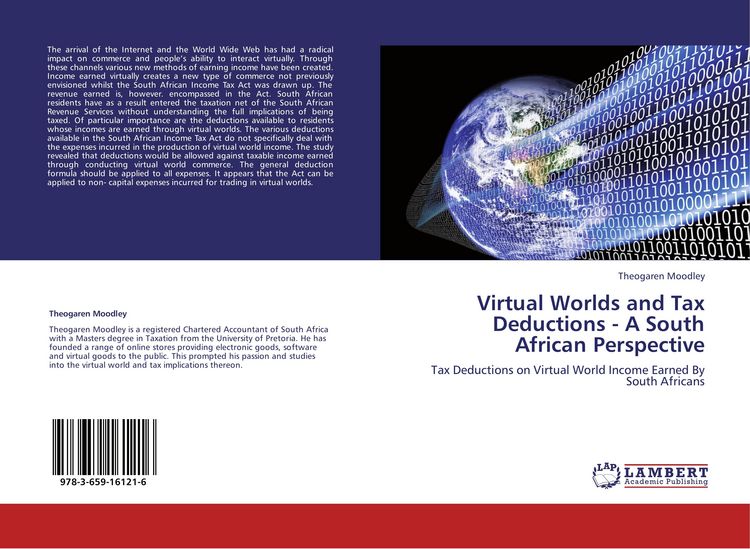 Produktbild: Virtual Worlds and Tax Deductions - A South African Perspective