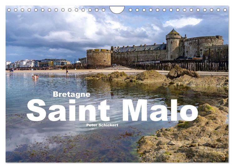 Produktbild: Bretagne - Saint Malo (Wandkalender 2026 DIN A4 quer), CALVENDO Monatskalender