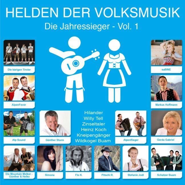 Produktbild: Helden der Volksmusik-Die Jahressieger 1