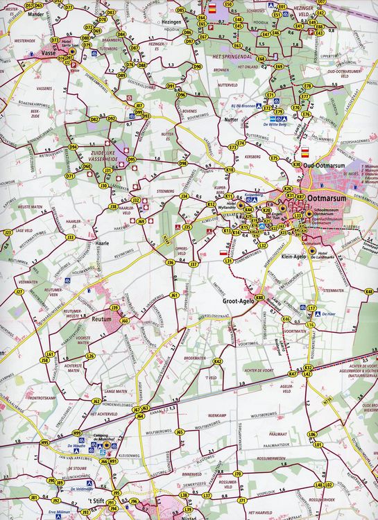 Produktbild: Dinkelland (Denekamp/Tubbergen) 1:33 000