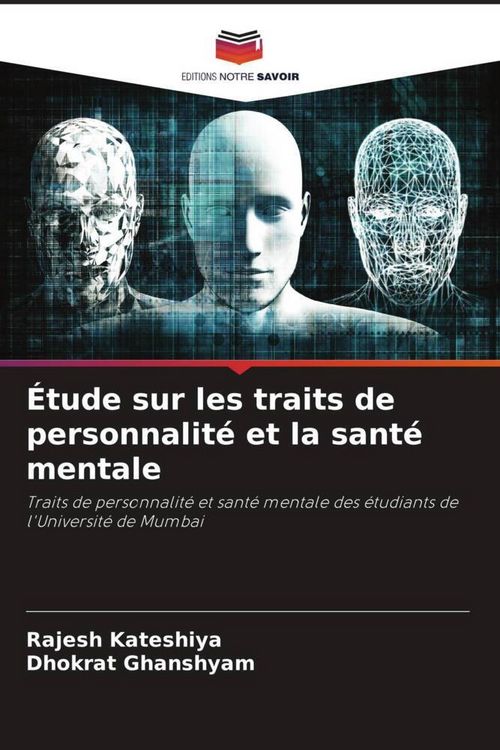 Produktbild: &Eacute;tude sur les traits de personnalit&eacute; et la sant&eacute; mentale