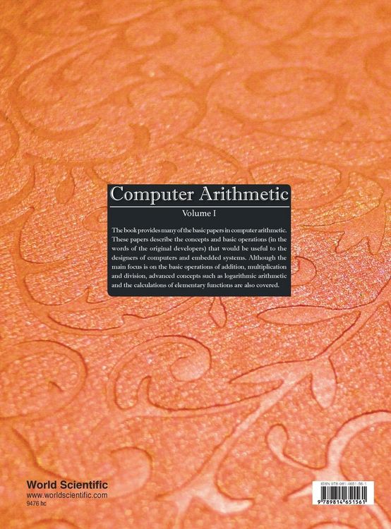 Produktbild: Computer Arithmetic (v1)