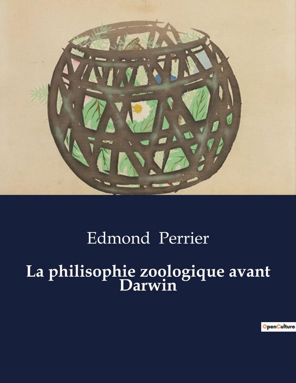 Produktbild: La philisophie zoologique avant Darwin
