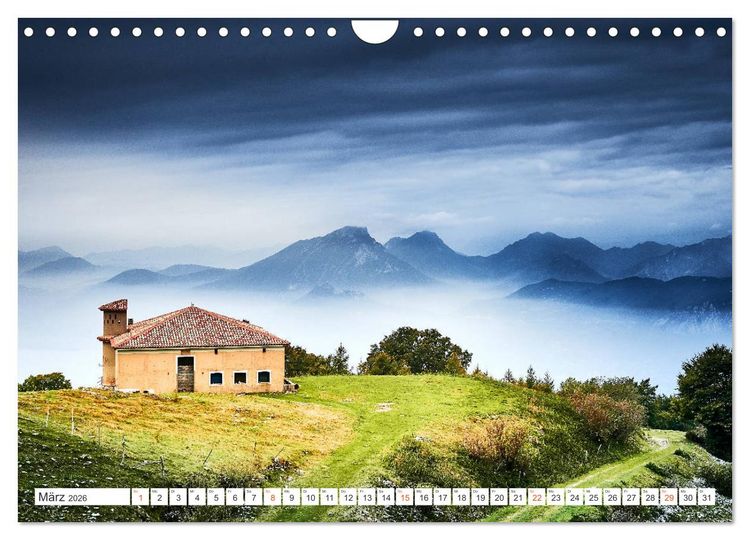 Produktbild: Wege durch die Alpen (Wandkalender 2026 DIN A4 quer), CALVENDO Monatskalender