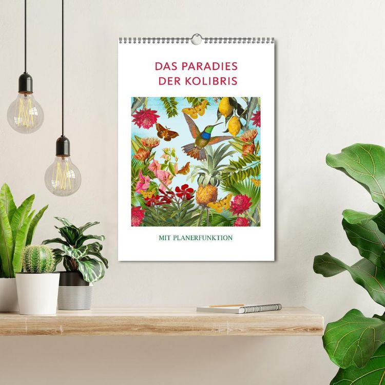 Produktbild: Das Paradies der Kolibris (Wandkalender 2026 DIN A3 hoch), CALVENDO Monatskalender