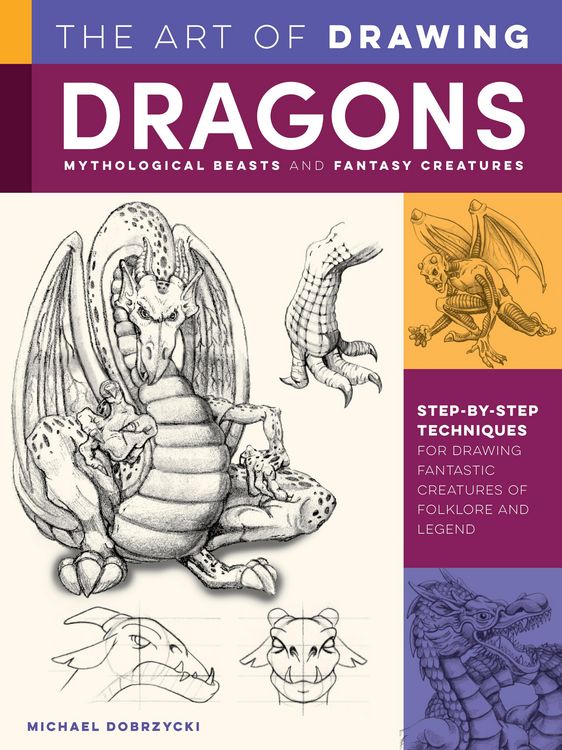 Produktbild: Art of Drawing Dragons, Mythological Beasts, and Fantasy Creatures