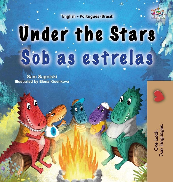 Produktbild: Under the Stars (English Portuguese Brazilian Bilingual Kids Book)
