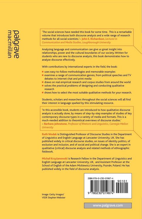 Produktbild: Qualitative Discourse Analysis in the Social Sciences