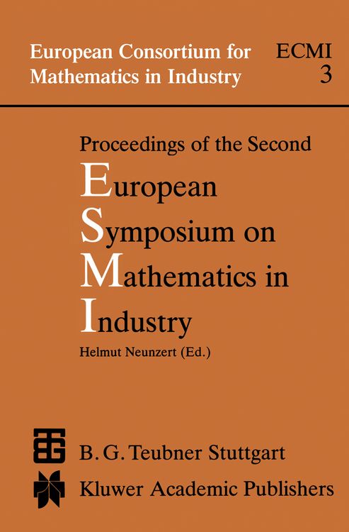 Produktbild: Proceedings of the Second European Symposium on Mathematics in Industry