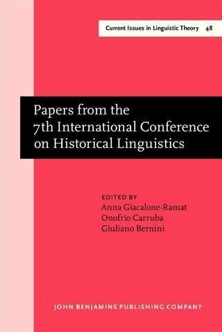 Produktbild: Papers from the 7th International Conference on Historical Linguistics