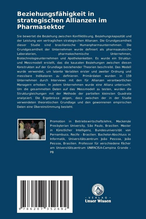 Produktbild: Beziehungsf&auml;higkeit in strategischen Allianzen im Pharmasektor