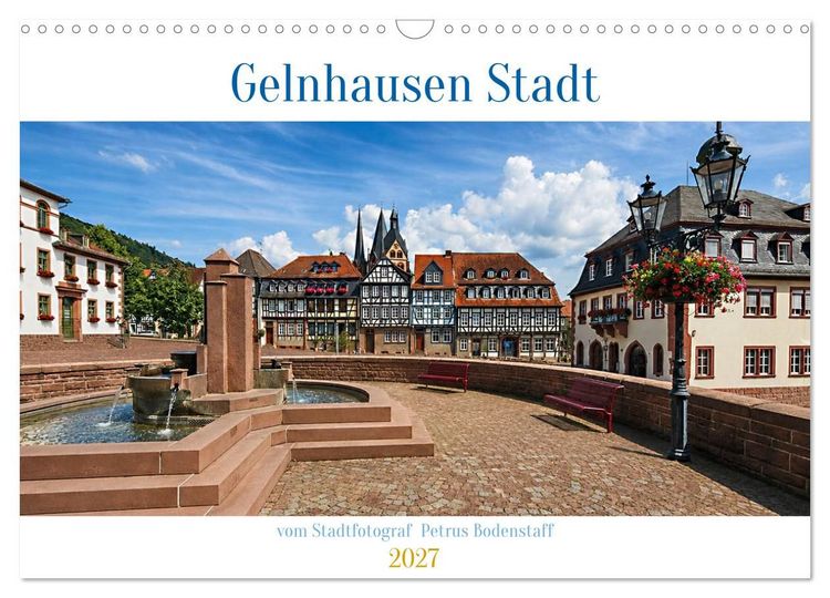 Produktbild: Gelnhausen Stadt (Wandkalender 2027 DIN A3 quer), CALVENDO Monatskalender
