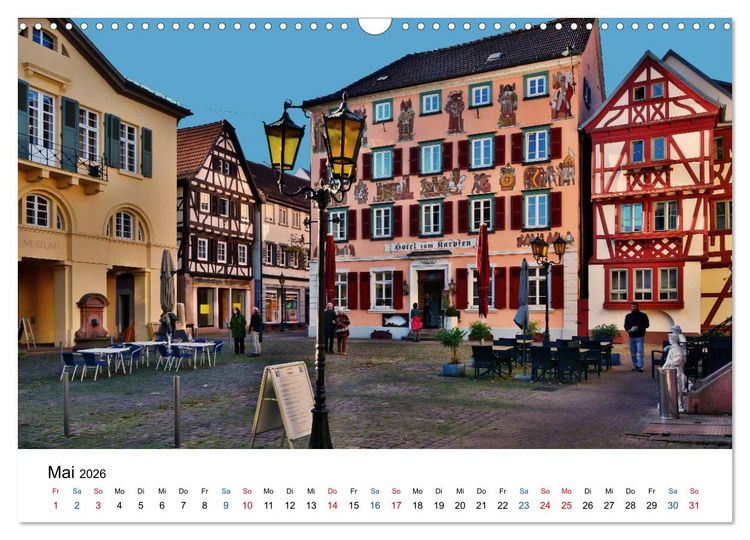 Produktbild: Odenwald - Impressionen (Wandkalender 2026 DIN A3 quer), CALVENDO Monatskalender