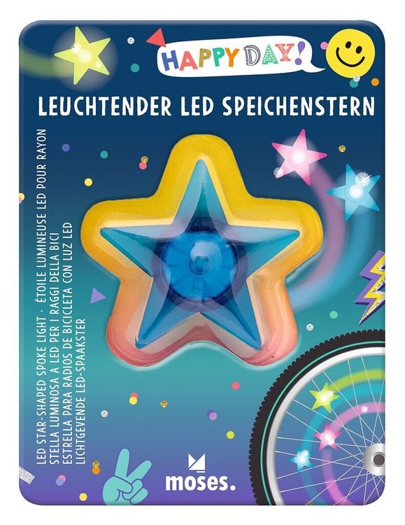 Produktbild: Happy Day Leuchtende Speichensterne LED