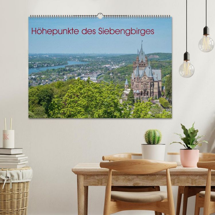 Produktbild: H&ouml;hepunkte des Siebengebirges (Wandkalender 2026 DIN A2 quer), CALVENDO Monatskalender