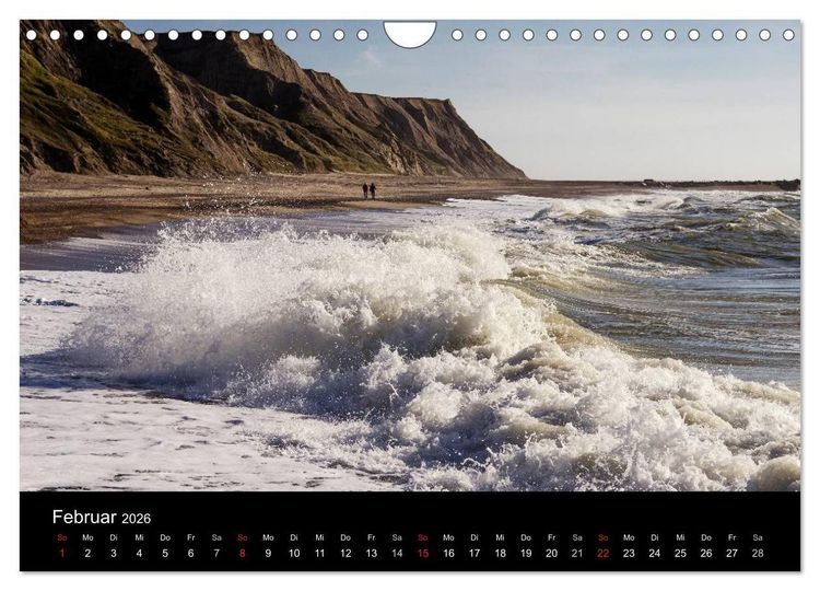 Produktbild: D&auml;nemark Westj&uuml;tland (Wandkalender 2026 DIN A4 quer), CALVENDO Monatskalender