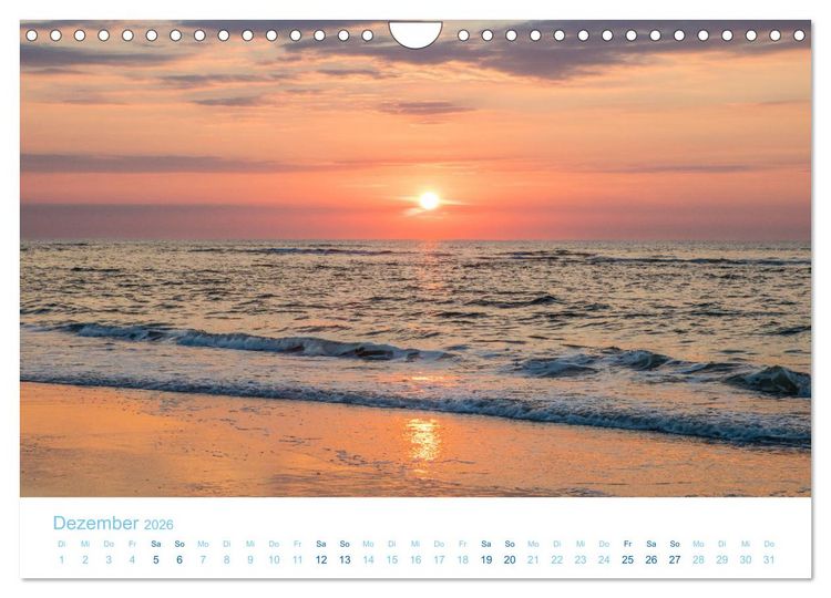 Produktbild: Mehr Nordsee (Wandkalender 2026 DIN A4 quer), CALVENDO Monatskalender