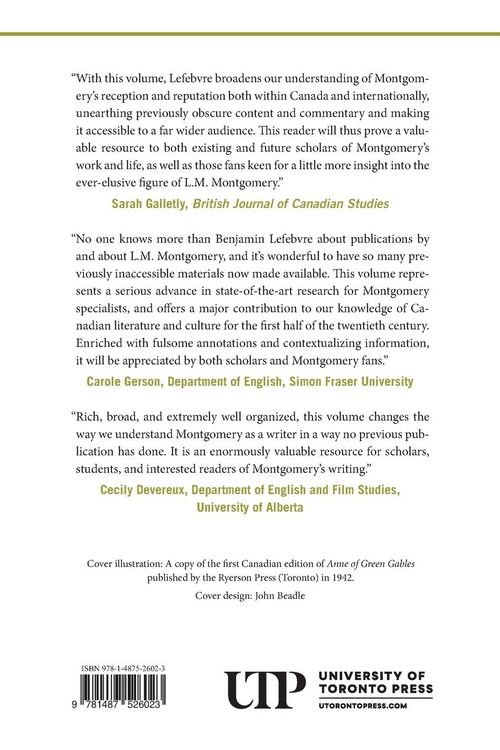 Produktbild: The L.M. Montgomery Reader