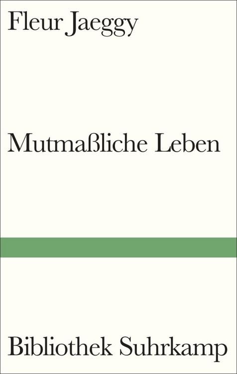 Produktbild: Mutma&szlig;liche Leben