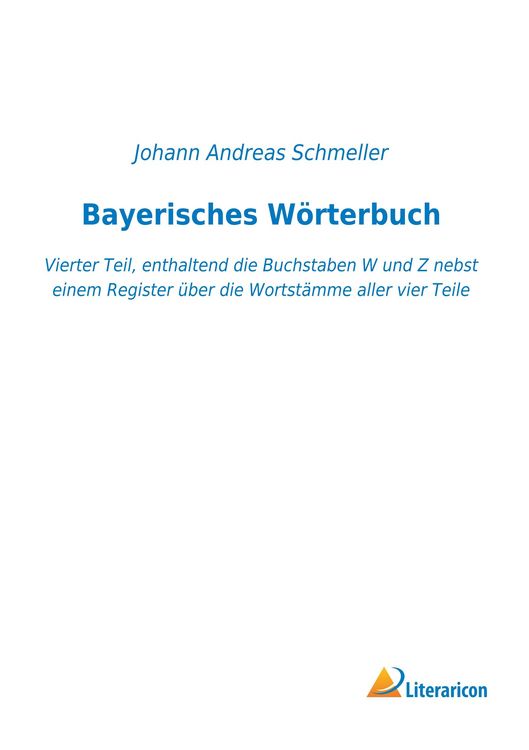 Produktbild: Bayerisches W&ouml;rterbuch